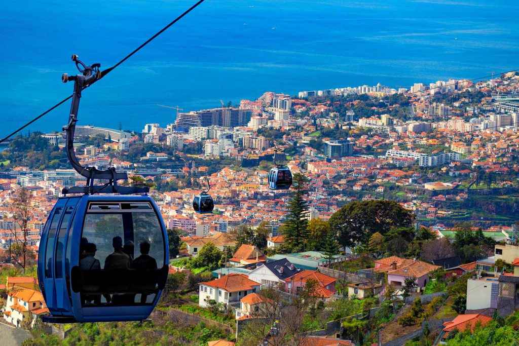 cable car to the top of Monte